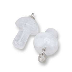 Mushroom, Rock crystal - pendant Mushroom, Rock crystal - pendant